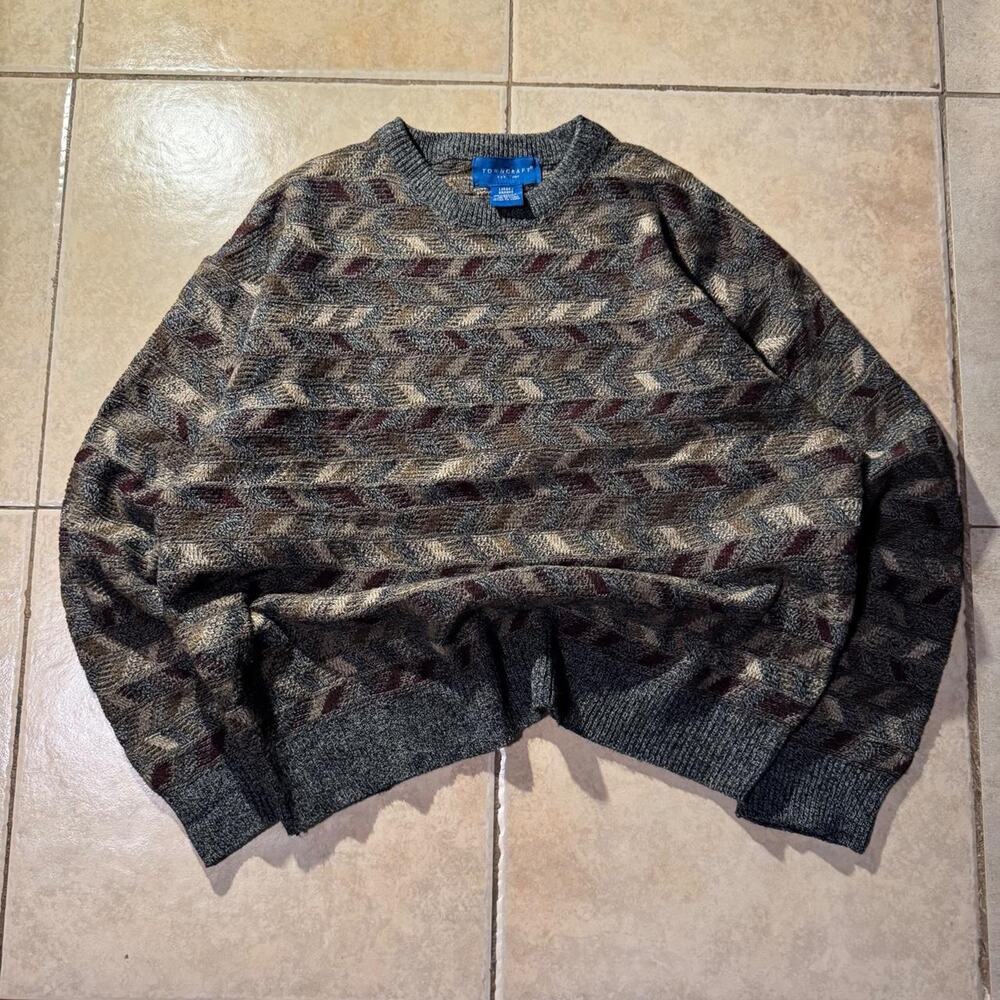 Towncraft gray brown geometric Size L in Mens